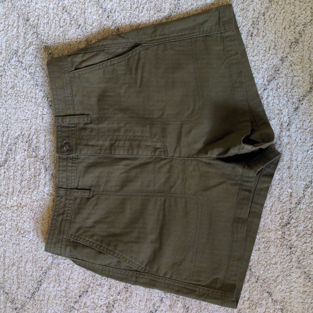 Madewell Green Shorts